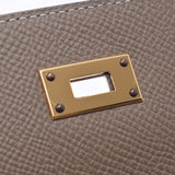 HERMES Hermes Hermes Kelly Wallet Medium Eup Gold Bracket D (Around 2019) Ladies Vo Epson Long Wallet New Used Ginzo