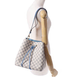 LOUIS VUITTON Louis Vuitton Damier Azur Neonoe Blue N40153 Ladies Damier Zuru Canvas Shoulder Bag New Used Ginzo