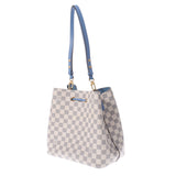 LOUIS VUITTON Louis Vuitton Damier Azur Neonoe Blue N40153 Ladies Damier Zuru Canvas Shoulder Bag New Used Ginzo