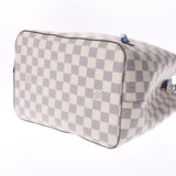 路易·威登（Louis Vuitton）路易·威登（Louis Vuitton）达米尔·阿祖尔（Damier Azur）霓虹灯蓝色N40153女士Damier Zuru Canvas肩带新二手Ginzo