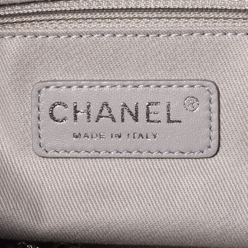 CHANEL シャネル マトラッセ 2WAY ショルダー 黒 シルバー金具 レディース コーティングキャンバス ハンドバッグ ABランク 中古 銀蔵