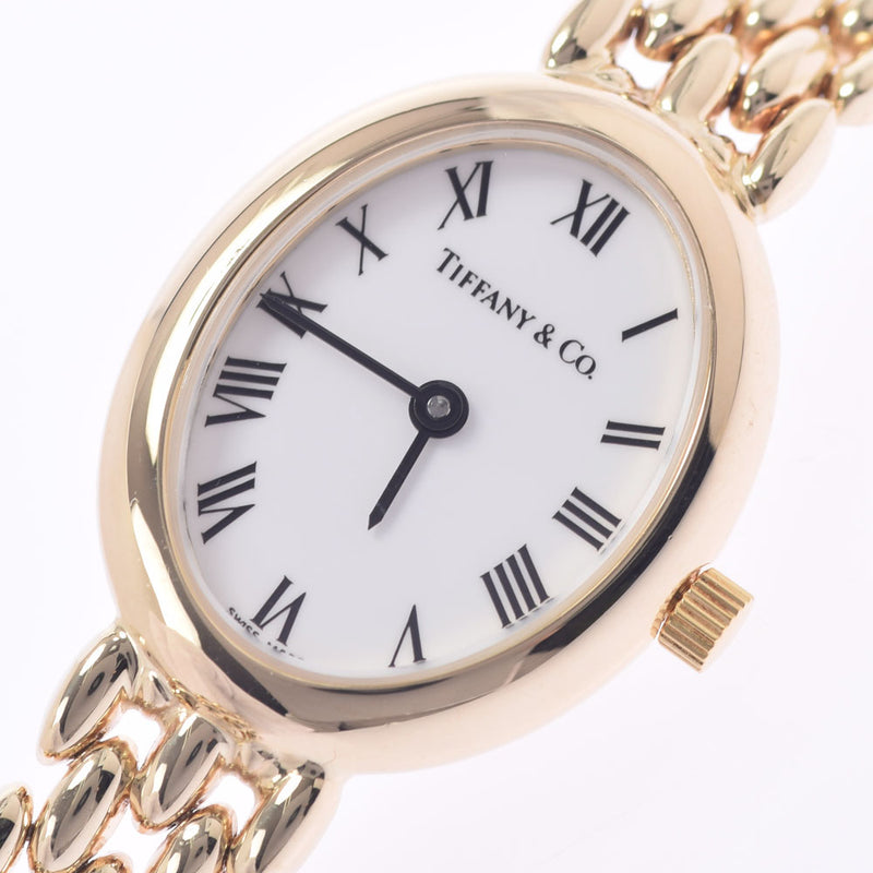 ティファニーオーバルクラシック レディース 腕時計 TIFFANY&Co. 中古 