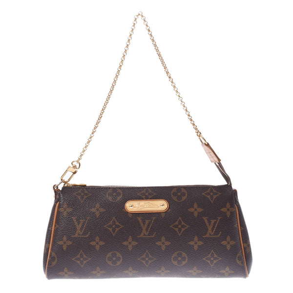 路易威顿路易斯·维顿（Louis Vuitton）Monogram Eva Brown M95567女士会标帆布2Way Bag B等级二手Ginzo