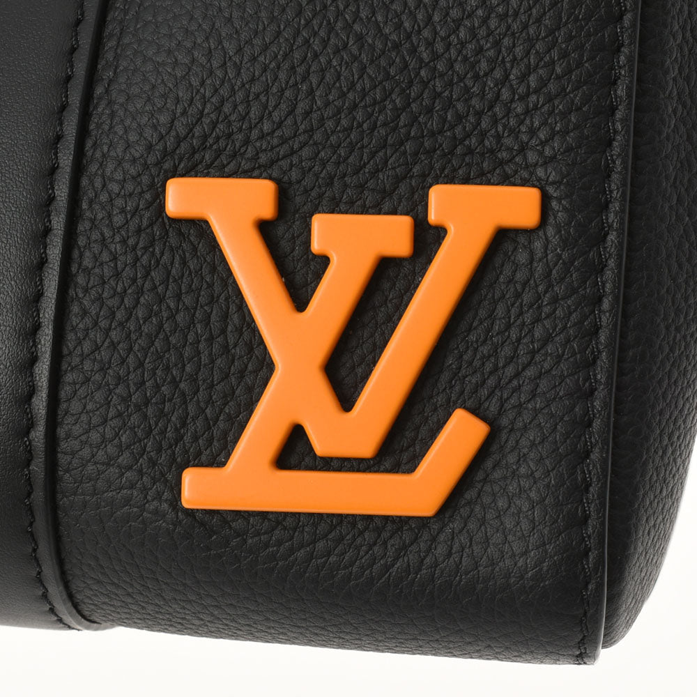 ルイヴィトンダミエディストーテッド シティ・キーポル 黒 メンズ レザー ボストンバッグ M57417 LOUIS VUITTON 中古 –  銀蔵オンライン