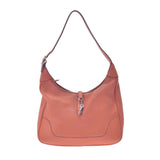 HERMES Hermes Trim 31 Orange Silver Bracket □ H -engraved (around 2004) Ladies Toryon Lemance One Shoulder Bag B Rank Used Ginzo