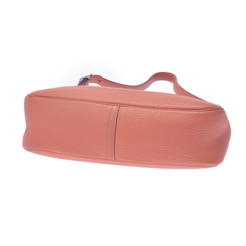 HERMES Hermes Trim 31 Orange Silver Bracket □ H -engraved (around 2004) Ladies Toryon Lemance One Shoulder Bag B Rank Used Ginzo