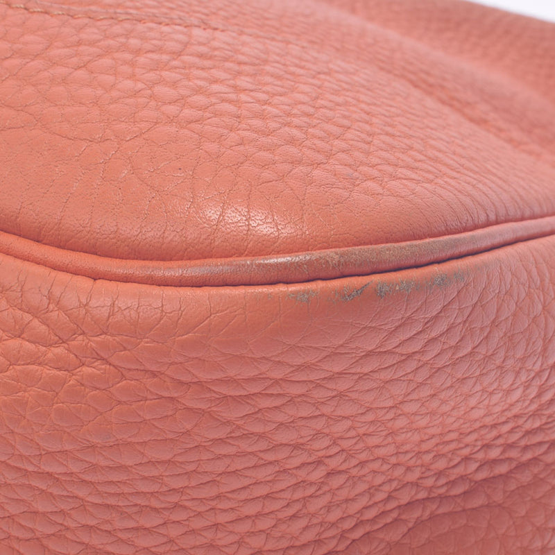 HERMES Hermes Trim 31 Orange Silver Bracket □ H -engraved (around 2004) Ladies Toryon Lemance One Shoulder Bag B Rank Used Ginzo