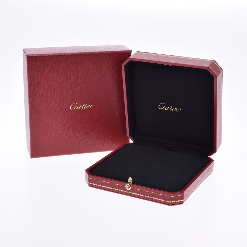 CARTIER カルティエ ダムール ダイヤ0.24ct E-VVS1-3EX レディース K18WG ネックレス Aランク 中古 銀蔵