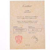 CARTIER カルティエ ダムール ダイヤ0.24ct E-VVS1-3EX レディース K18WG ネックレス Aランク 中古 銀蔵