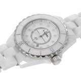 香奈儿香奈儿（Chanel Chanel）J12 33mm 12p钻石H1628男士白色陶瓷/ss Watch Quartz White Dial A RANS二手Ginzo