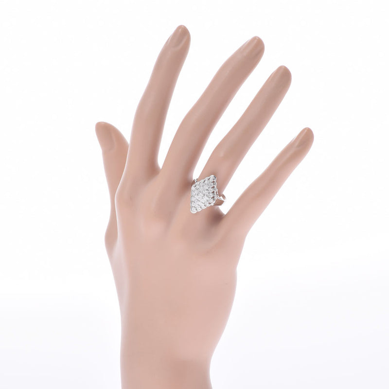 [Summer Selection] Ginzo Used [Other] Diamond 0.51ct Ring / Ring PT900 Platinum Ladies