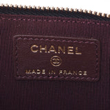 CHANEL シャネル マトラッセ クラシックポーチ カードポケット付きジップケース 黒 ゴールド金具 AP0225 ユニセックス キャビアスキン コインケース 新同 中古 銀蔵