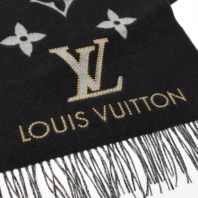 Louis Vuitton MONOGRAM Studdy reykjavik scarf (M71588)