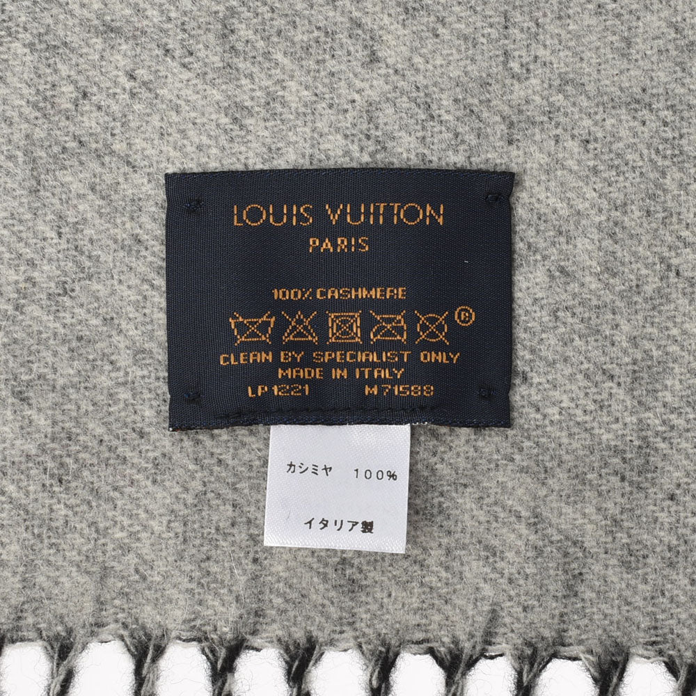 ルイヴィトンエシャルプレイキャビック スタッディー 黒/グレー ユニセックス マフラー M71588 LOUIS VUITTON – 銀蔵オンライン