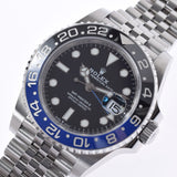 [Cash special price] ROLEX Rolex GMT Master 2 Black/Blue Bezel 126710BLNR Men's SS Watch Automatic Black Dial A Rank Used Ginzo