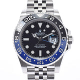 【現金特価】ROLEX ロレックス GMTマスター2 黒/青ベゼル 126710BLNR メンズ SS 腕時計 自動巻き 黒文字盤 Aランク 中古 銀蔵