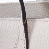 Gucci Gucci Wing Tote White 354408女士小牛手提袋A级使用Ginzo