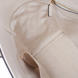 Gucci Gucci Wing Tote White 354408女士小牛手提袋A级使用Ginzo