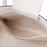 Gucci Gucci Wing Tote White 354408女士小牛手提袋A级使用Ginzo