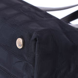 Chanel Chanel Neut Travel Line Black Ladies Nylon Handbag AB级使用Ginzo