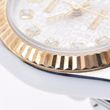 ROLEX Rolex Datejust 10P diamond 69173G Ladies YG/SS Watch Automatic Silver Computer Dial A Rank used Ginzo