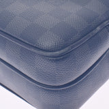 路易·威登（Louis Vuitton）路易·威登（Louis Vuitton）达米尔（Damier Damier）石墨trocadero Messenger黑色/灰色N40087男士Damier Graphit Canvas Canvas Canvas shoughthe肩袋B等级二手Ginzo