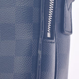 路易·威登（Louis Vuitton）路易·威登（Louis Vuitton）达米尔（Damier Damier）石墨trocadero Messenger黑色/灰色N40087男士Damier Graphit Canvas Canvas Canvas shoughthe肩袋B等级二手Ginzo