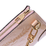 路易威顿路易·维尔顿·维尔尼·圣莫尼卡离合器玫瑰芭蕾舞M50410女士会标verni肩带ab ab rank rank use ginzo