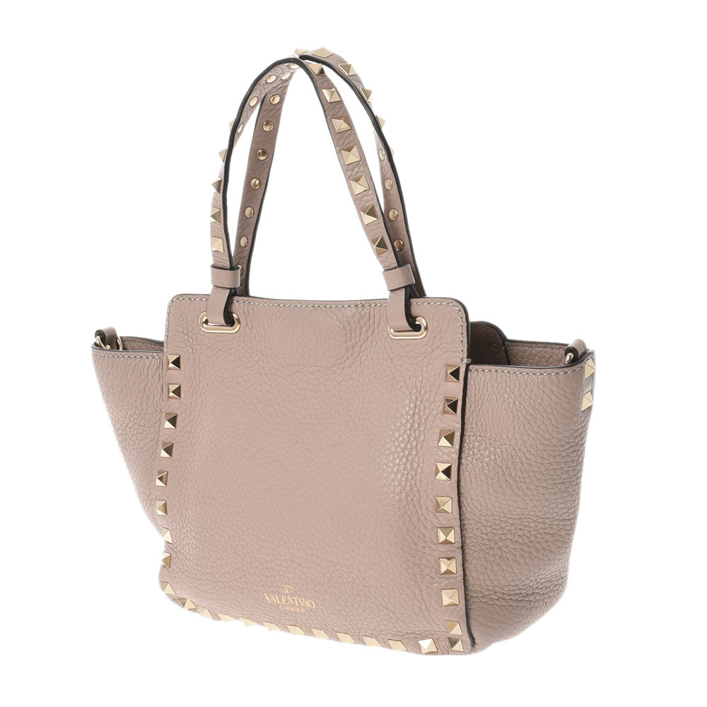 Valenen No Rock Studs 2WAY Mini Powder Gold Bracket Ladies Calf