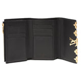 LOUIS VUITTON Louis Vuitton Portofoille Capsine Compact Noir Gold Bracket M67886 Ladies Tolillon Trilk Wallet B Rank Used Ginzo