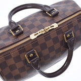 路易·威登（Louis Vuitton）路易·威登（Louis Vuitton）达米尔（Damier）快速班德里尔25棕色N41365男女通用Damier Cambus皮革手提包B等级使用Ginzo