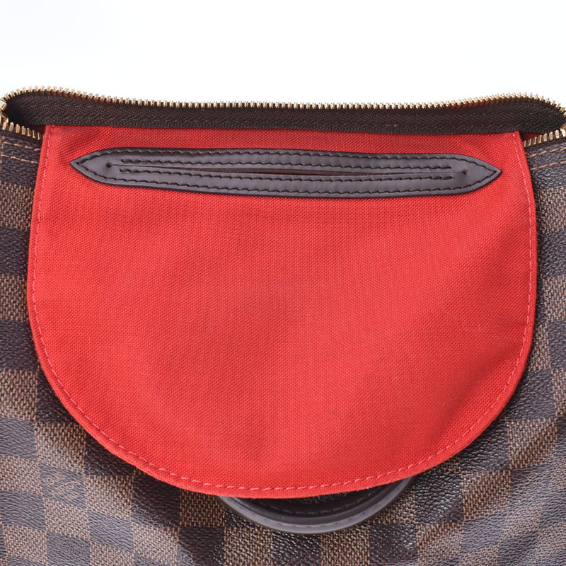 路易·威登（Louis Vuitton）路易·威登（Louis Vuitton）达米尔（Damier）快速班德里尔25棕色N41365男女通用Damier Cambus皮革手提包B等级使用Ginzo