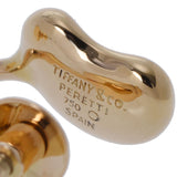 TIFFANY&Co. ティファニー ビーンズイヤリング レディース K18イエローゴールド イヤリング Aランク 中古 銀蔵