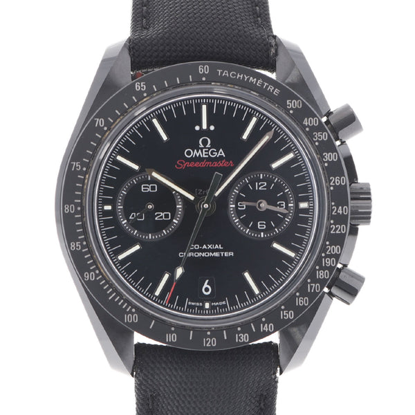 Omega Omega Speed ​​Master Dark Side of the Moon 311.92.44.51.01.003 Men's Black Ceramic/Nylon/Leather Watch Automatic Black Dial A Rank Used Ginzo