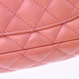 CHANEL Chanel Matrasse Chain 25cm Ginza 5th Anniversary Pink Gold Bracket Ladies Enamel Shoulder Bag B Rank used Ginzo