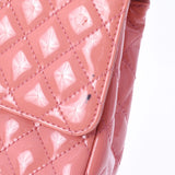 CHANEL Chanel Matrasse Chain 25cm Ginza 5th Anniversary Pink Gold Bracket Ladies Enamel Shoulder Bag B Rank used Ginzo