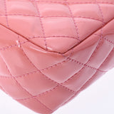 CHANEL Chanel Matrasse Chain 25cm Ginza 5th Anniversary Pink Gold Bracket Ladies Enamel Shoulder Bag B Rank used Ginzo