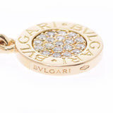 BVLGARI Bulgari Bulgari Bulgari Bulgari Pavé Diamond Unisex K18YG Pendant Top A Rank used Ginzo