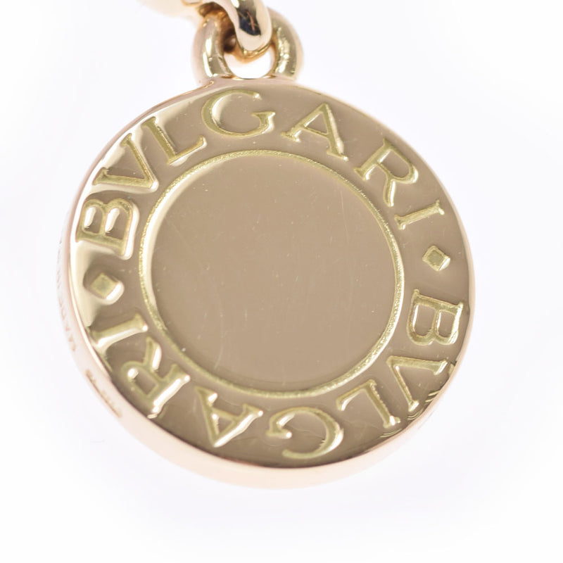 BVLGARI Bulgari Bulgari Bulgari Bulgari Pavé Diamond Unisex K18YG Pendant Top A Rank used Ginzo