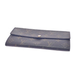 LOUIS VUITTON Louis Vuitton Monogram Portofoyilla Old Brown M61734 Unisex Monogram Canvas Wallet AB Rank Used Ginzo