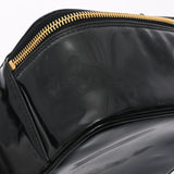 香奈儿香奈儿（Chanel Chanel）水平洗手盆袋黑色金色支架A07058女士搪瓷手提包级别二手ginzo