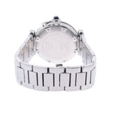 Cartier Cartier Cartier Pasha Taimer W31077M7男士SS观看自动黑色拨号A级使用Ginzo