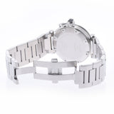 Cartier Cartier Cartier Pasha Taimer W31077M7男士SS观看自动黑色拨号A级使用Ginzo