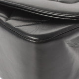 香奈儿Chanel Matrasse Diana连锁肩肩黑色金架女士RAM皮肤肩cab ab AB级使用Ginzo