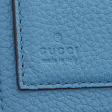 GUCCI Gucci Logoin Wallet Blue 658681 Men's Leather Bi -Fold Wallet A Rank used Ginzo