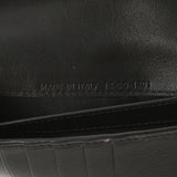 DIOR HOMME ディオール・オム ブラック シルバー金具 12-BO-1201 メンズ オブリークジャガード 二つ折り財布 ABランク 中古 銀蔵