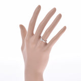 TIFFANY & CO. Tiffany Solitia Diamond 0.18ct G-SI1-3EX No. 10 Ladies PT950 Platinum Ring / Ring A Rank Used Ginzo