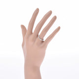 TIFFANY & CO. Tiffany Classic Milgrein Band Ring 11.5 Ladies PT950 Ring / Ring A Rank Used Ginzo