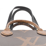 LOUIS VUITTON Louis Vuitton Monogram Reverse on the Go MM 2way Brown M45321 Unisex Monogram Canvas Tote Bag AB Rank Used Ginzo