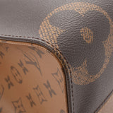 路易威登（Louis Vuitton）路易·威登（Louis Vuitton）会标反向GO MM 2Way Brown M45321女uSEX会标帆布手提袋AB级使用Ginzo